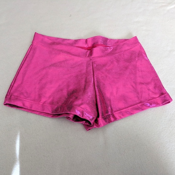 Capezio Other - Capezio shiny pink dance shorts Capezio Other - Capezio shiny pink dance shorts